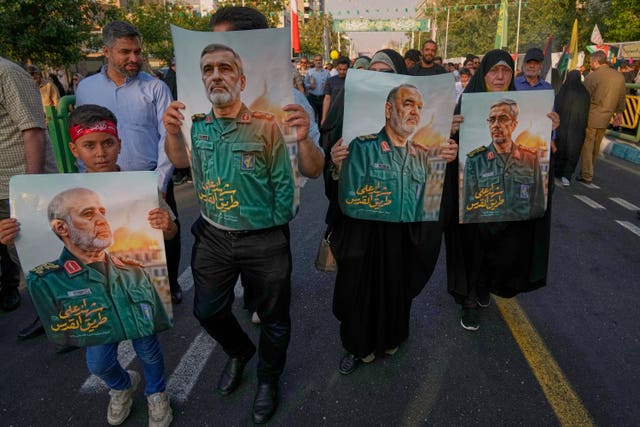 APTOPIX Iran Israel Mideast Wars