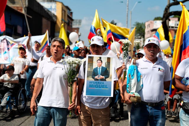 Colombia Senator Shot
