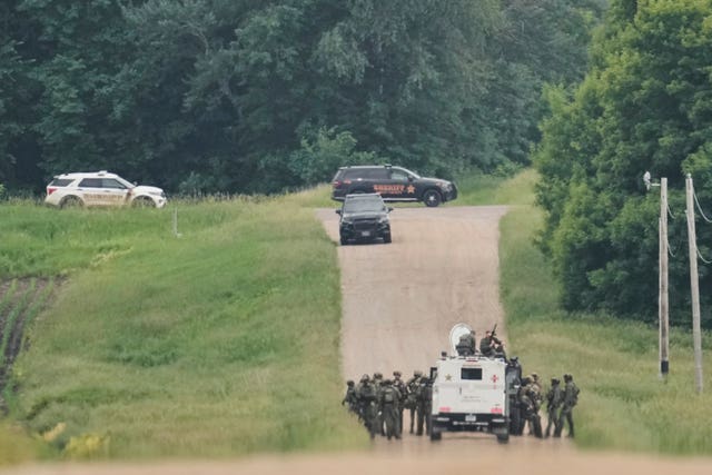 Police searching in Minnesota