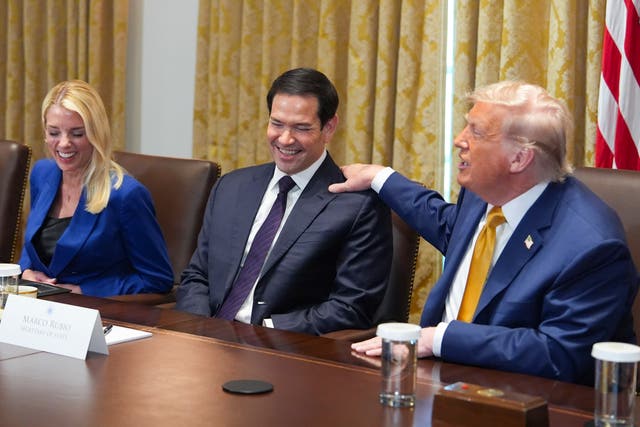 Donald Trump and Marco Rubio