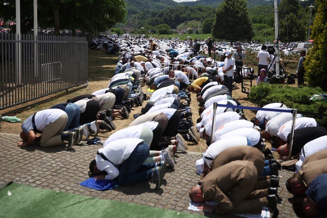 Bosnia Srebrenica Anniversary