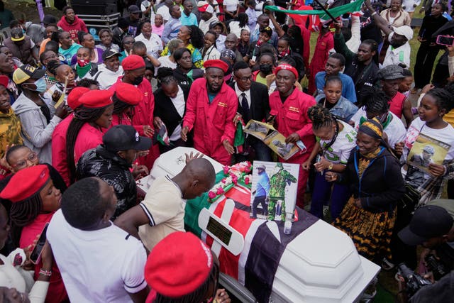 Kenya Protester Funeral