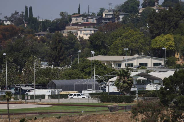 The training facility in LA where the explosion occurred