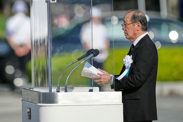 Japan Hiroshima Anniversary