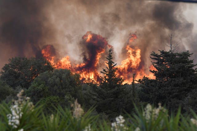Greece Wildfires