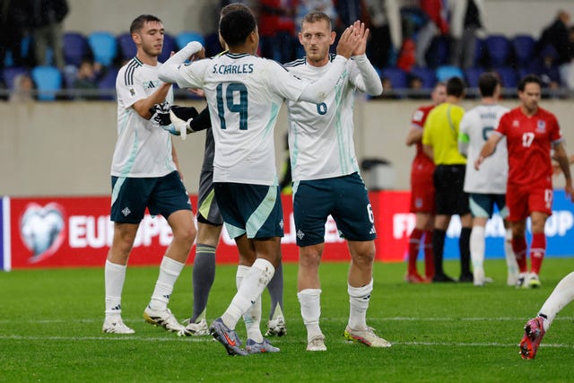 Shea Charles restored Northern Ireland's lead