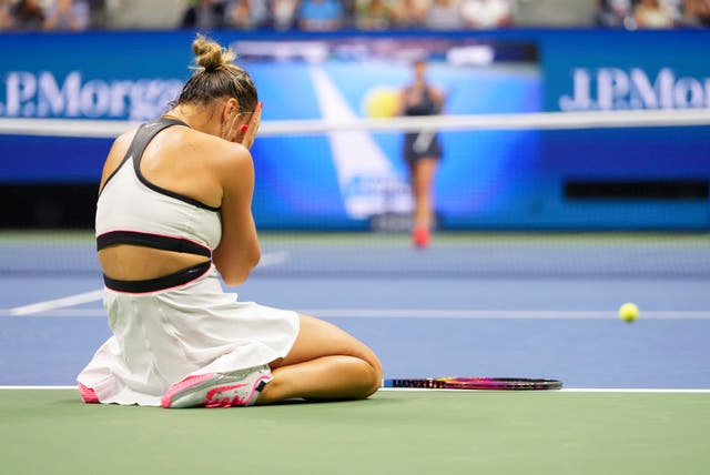 Aryna Sabalenka soaks in her triumph