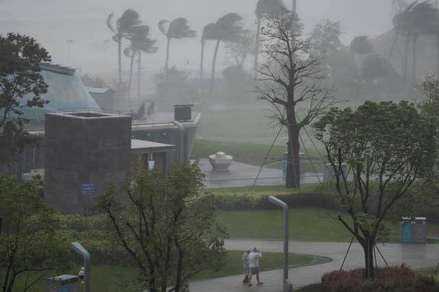 China Asia Typhoon