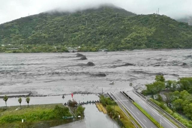 Taiwan Asia Typhoon