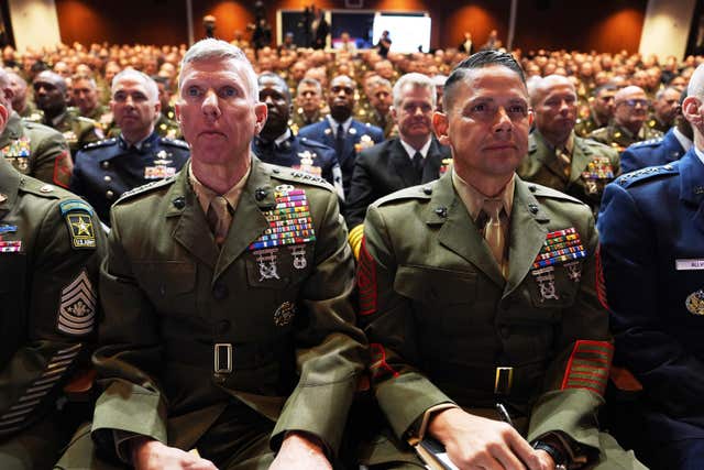 Trump Pentagon Commanders Meeting