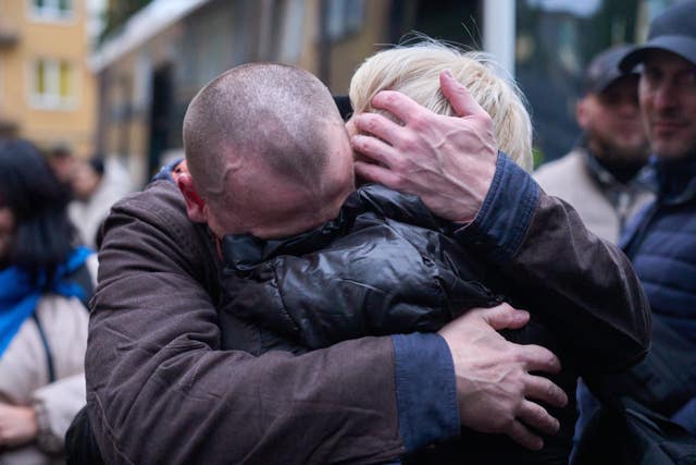 APTOPIX Russia Ukraine War Prisoners