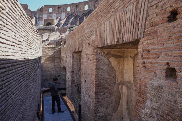 Italy Colosseum Emperor’s Passage