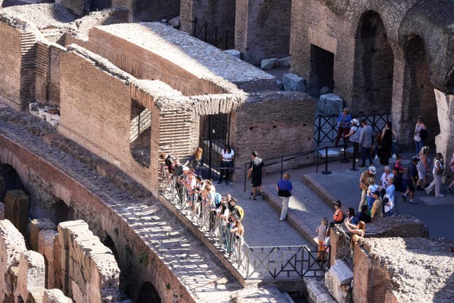Italy Colosseum Emperor’s Passage