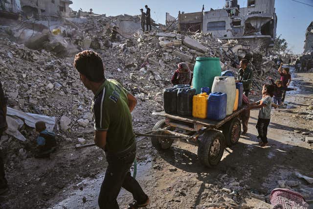 Israel Palestinians Gaza