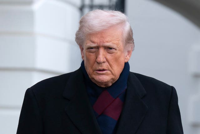 US president Donald Trump