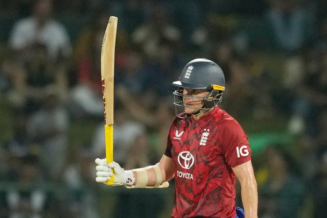 Curran celebrates his fifty