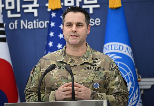 US army Col Ryan Donald
