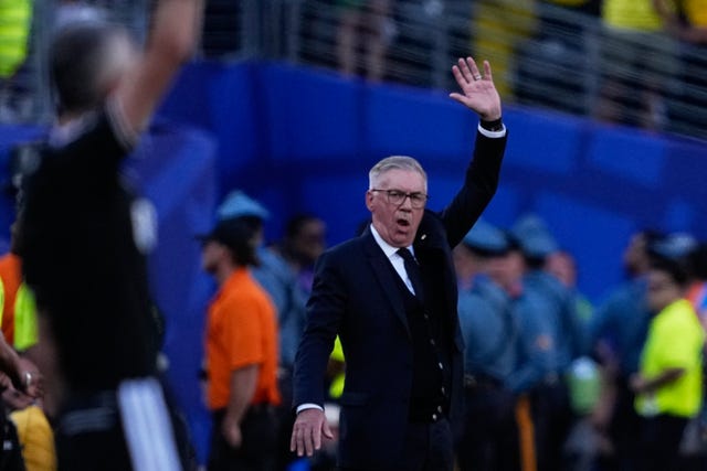 Brazil head coach Carlo Ancelotti