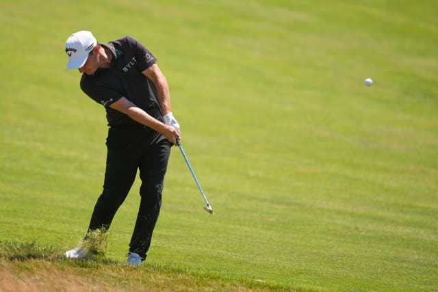 Emiliano Grillo in action at the US Open