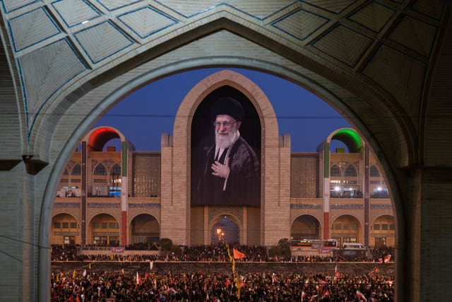 APTOPIX Iran Khamenei Funeral