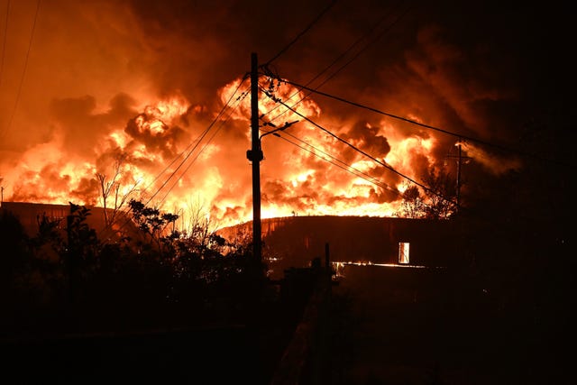 Greece Wildfires