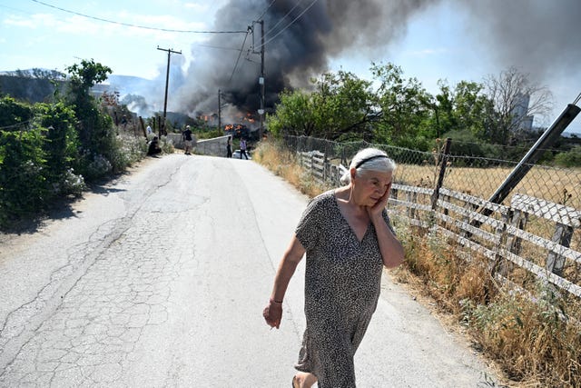 Greece Wildfires