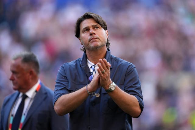 United States head coach Mauricio Pochettino at the World Cup