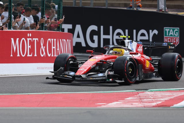 Lewis Hamilton was able to take part in qualifying despite a crash in final practice