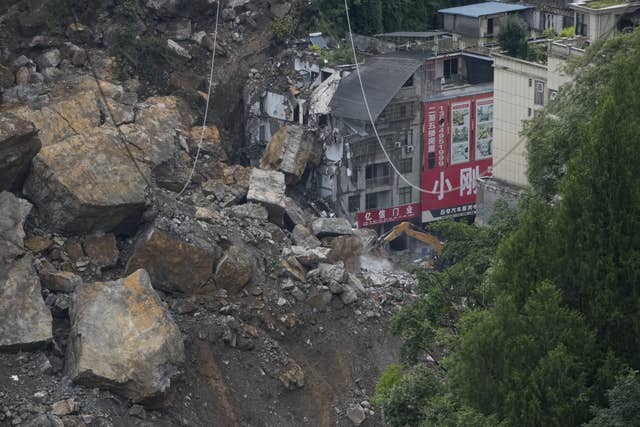 China Landslide