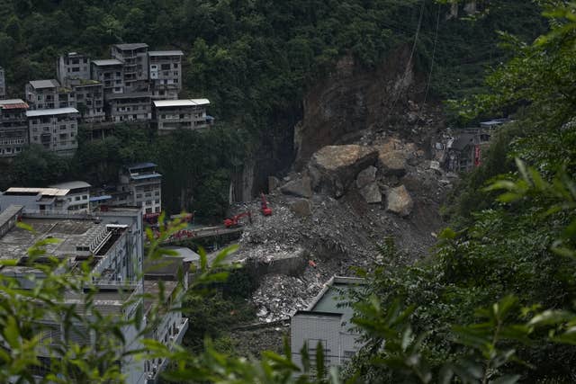 China Landslide