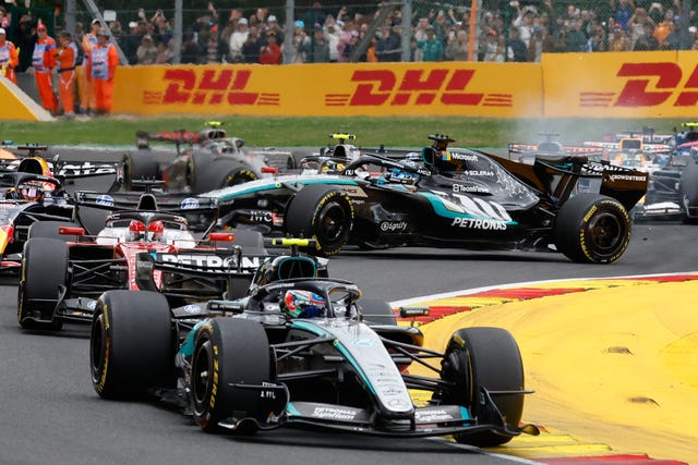Hamilton and Russell collide