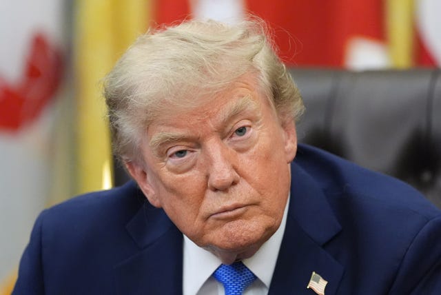US President Donald Trump