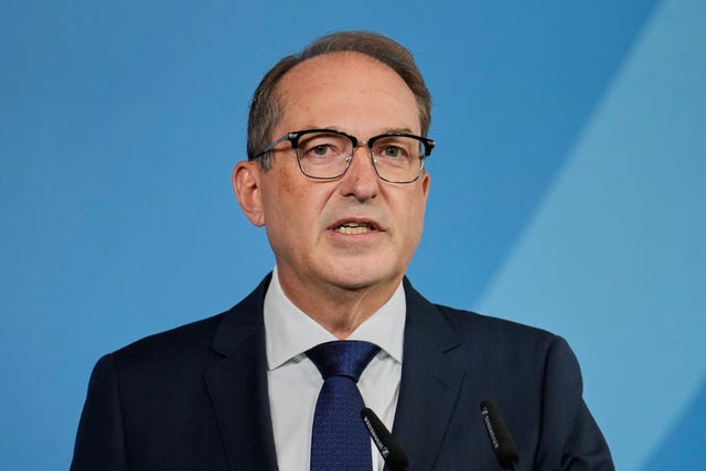 Germany’s interior minister Alexander Dobrindt