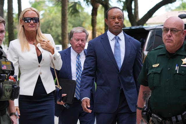 APTOPIX Tiger Woods