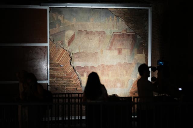 The Painted City fresco