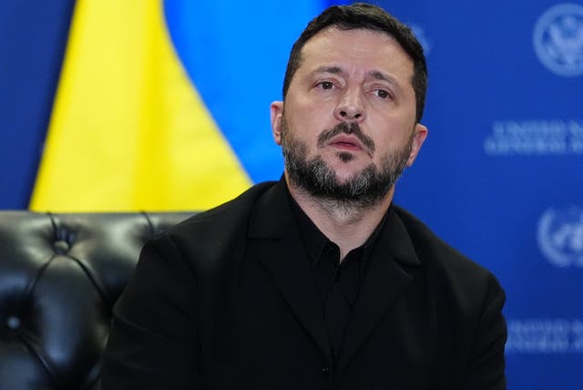 President Volodymyr Zelensky