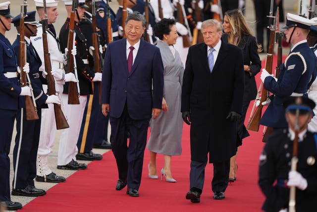 Donald Trump and Xi Jinping
