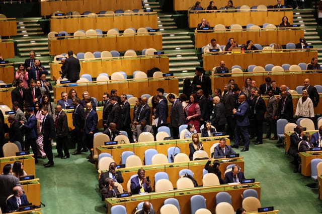 UN General Assembly Israel