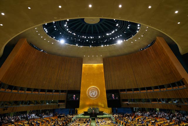 UN General Assembly Israel