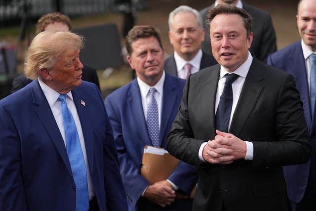 Elon Musk and Donald Trump