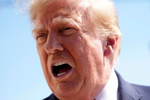APTOPIX Trump