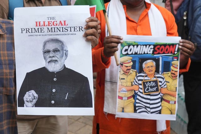India Cockroach Protests