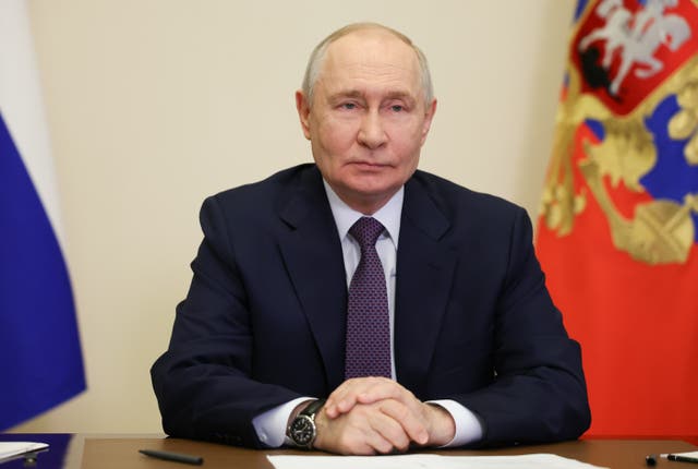 Russian President Vladimir Putin