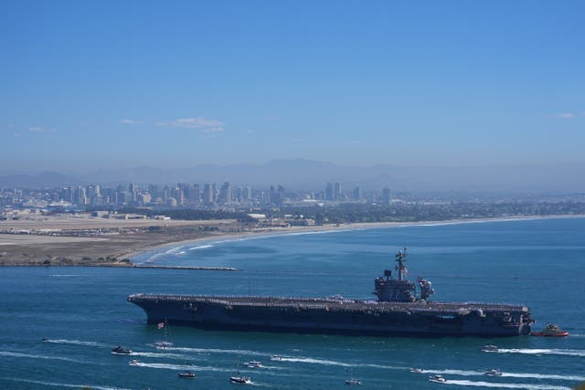 USS Lincoln Returns Home