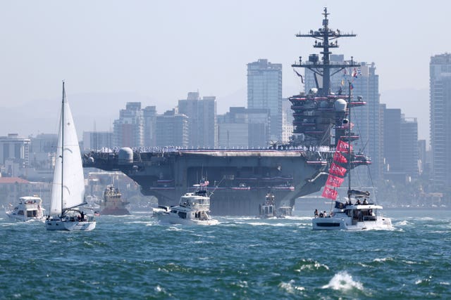 USS Lincoln Returns Home