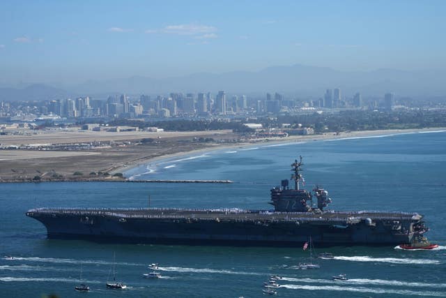 USS Lincoln Returns Home