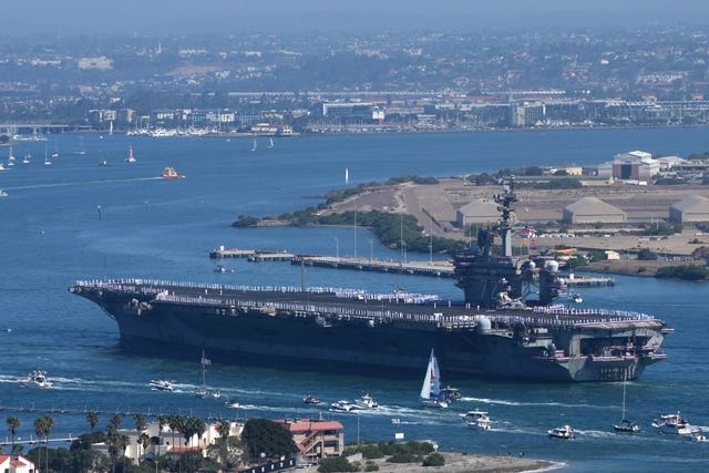 USS Lincoln Returns Home