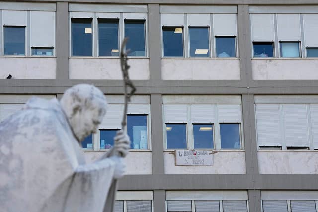 The hospital where the Pope had his surgery