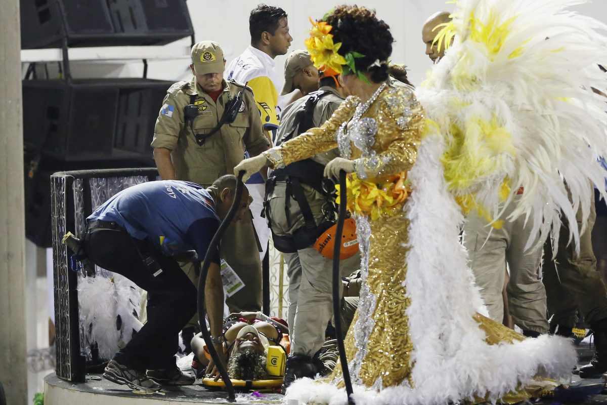 12 injured as part of Rio Carnival float collapses Express & Star
