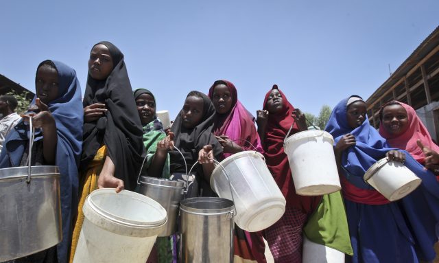 Some 71,000 children are said to be severely malnourished (Farah Abdi Warsameh/AP)